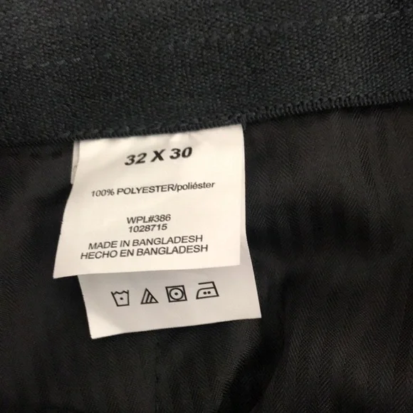 Haggar Men’s Standards Solid Gabardine Superflex Waist Flat Front Pants - Picture 8 of 8